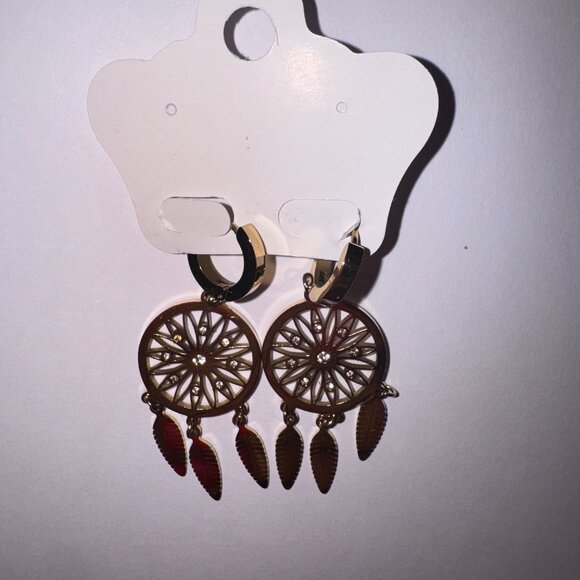 Margo women earrings -stainless steel - DREAM CATCHER - Picture 2 of 3